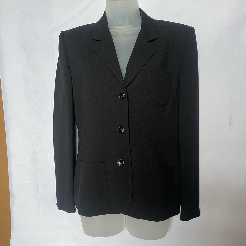 Eddie Bauer EUC Classic Black Women's Blazer Sz 6